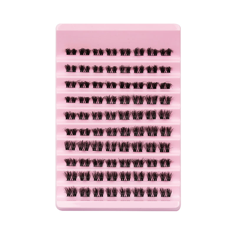 Extensão de cílios Wispy D Curl Individual Lash Cluster